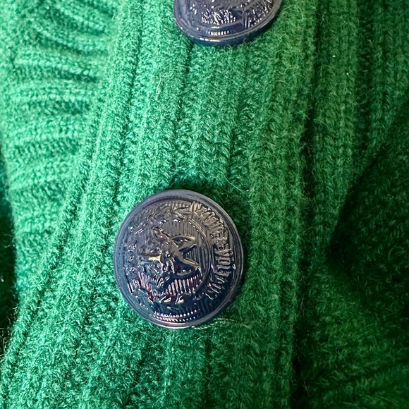 Zadig & Voltaire Forest Green Alma Cashmere Sweater Size S - Picture 6 of 16